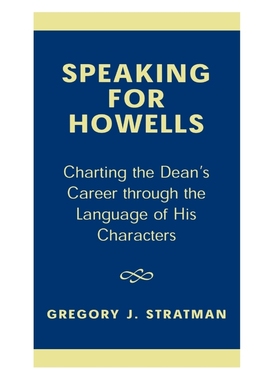 按需印刷Speaking for Howells[9780761820130]