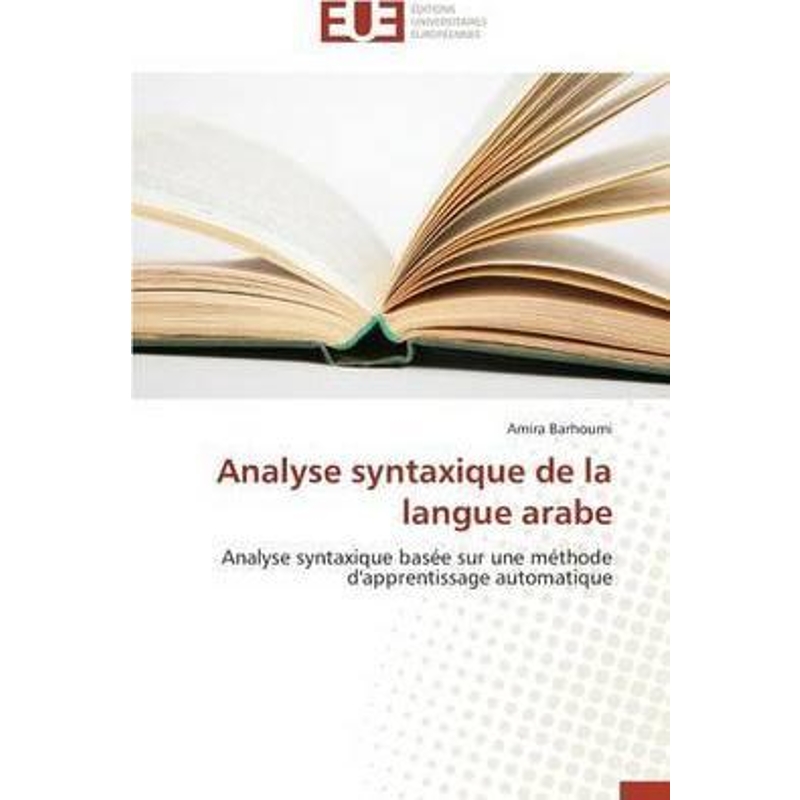 预订Analyse Syntaxique de la Langue Arabe