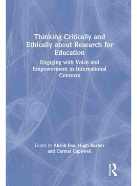 按需印刷TF Thinking Critically and Ethically about Research for Education[9780367556907]