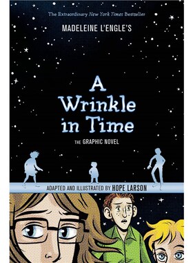 时间的皱纹 英文原版图像小说 A Wrinkle in Time: The Graphic Novel 梅格时空大冒险 时间的皱折 折皱 儿童科幻小说【外文书店】