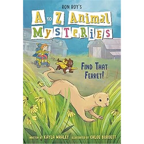 现货 A到Z动物谜案：找到那只雪貂！ A到Z动物谜案系列 A to Z Animal Mysteries #6: Find That Ferret!