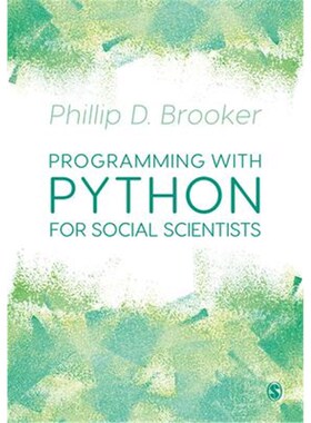按需印刷不退不换Programming with Python for Social Scientists[9781526431714]