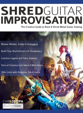 按需印刷Shred Guitar Improvisation[9781789330878]