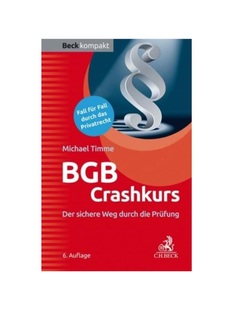 Crashkurs Der die 德语 Prüfung durch BGB Weg 预订 sichere