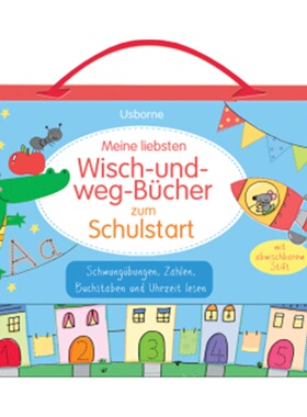 预订【德语】 Meine liebsten Wisch-und-weg-Bücher zum Schulstart, 4 Bde.[9781782327790]