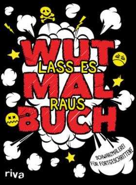 预订【德语】 Das Wutmalbuch:Lass es raus. Schwarzmalerei für Fortgeschrittene