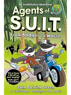 Badger From Book Agents Comic S.U.I.T. Out Laugh Worse Adventure Loud