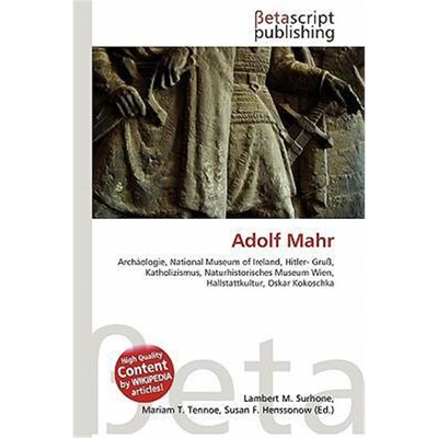 预订不退不换德语 Adolf Mahr: