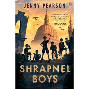 现货 弹片男孩 Shrapnel Boys 尤斯伯恩儿童二战历史小说 青少年读物 英文原版  9781805312963]