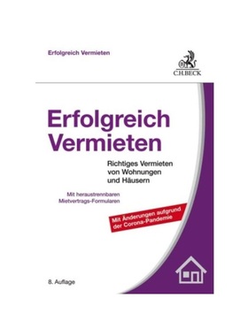 预订【德语】Erfolgreich Vermieten:Richtiges Vermieten von Wohnungen und H?usern. Mit heraustrennbaren Mietvertrags-Formu