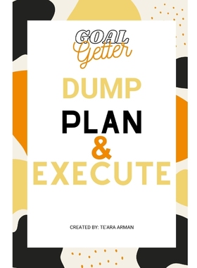 按需印刷 Goal Getter Dump Plan & Execute