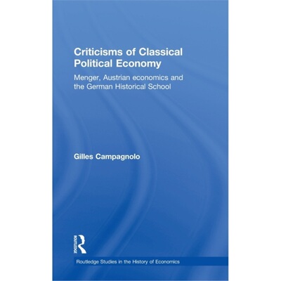 预订不退不换Criticisms of Classical Political Economy[9780415423441]