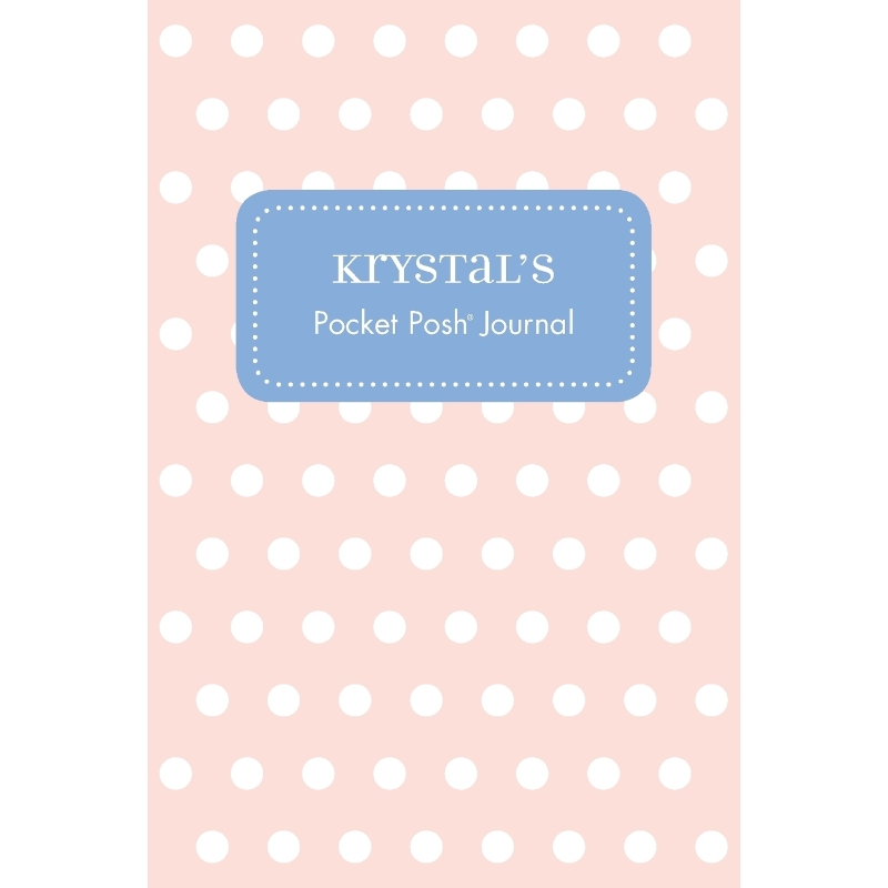 按需印刷Krystal's Pocket Posh Journal, Polka Dot[9781524825706]