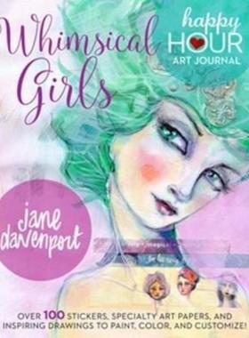 预订Whimsical Girls:Fun Inspiration and Instant Creative Gratification