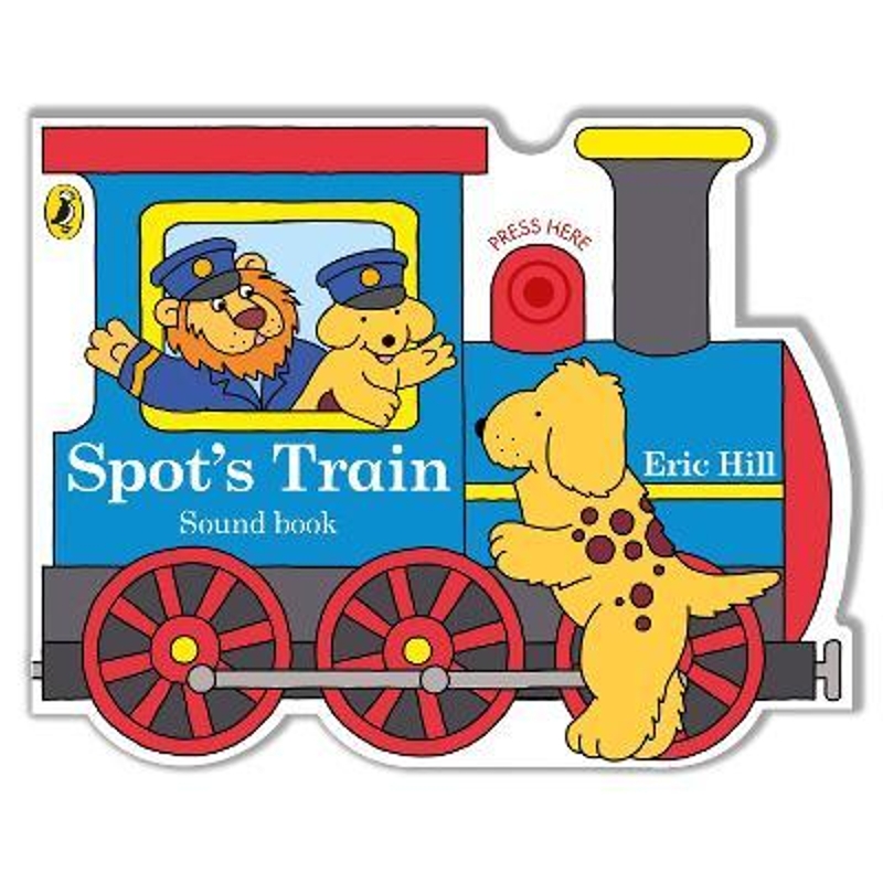 预订Spot's Train:shaped board book with real train sound