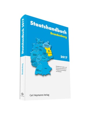 预订【德语】Staatshandbuch Brandenburg 2017:Handbuch der Landes- und Kommunalverwaltung mit Aufgabenbeschreibungen und A