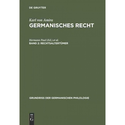 按需印刷DEG Rechtsaltertümer[9783110001730]