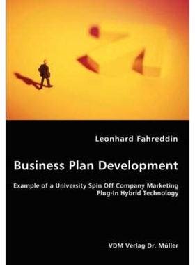 预订Business Plan Development- Example of a University Spin Off Company Marketing Plug-In Hybrid Technol
