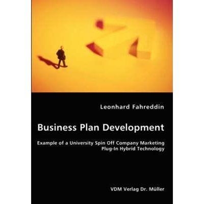 预订Business Plan Development- Example of a University Spin Off Company Marketing Plug-In Hybrid Technol