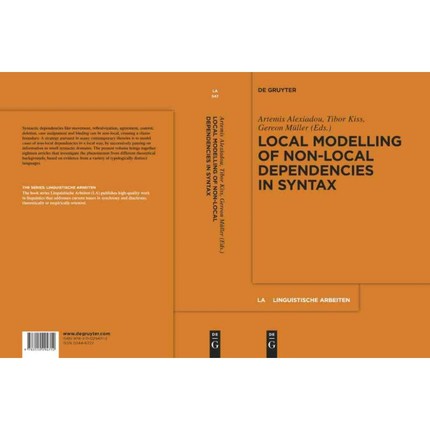 按需印刷DGYT Local Modelling of Non Local Dependencies in Syntax[9783110294712]