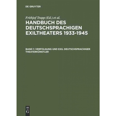 按需印刷不退不换DEG Verfolgung und Exil deutschsprachiger Theaterkünstler[9783598113741]