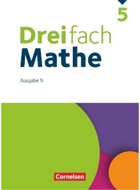 预订【德语】 Dreifach Mathe - Ausgabe N - 5. Schuljahr[9783060436682]
