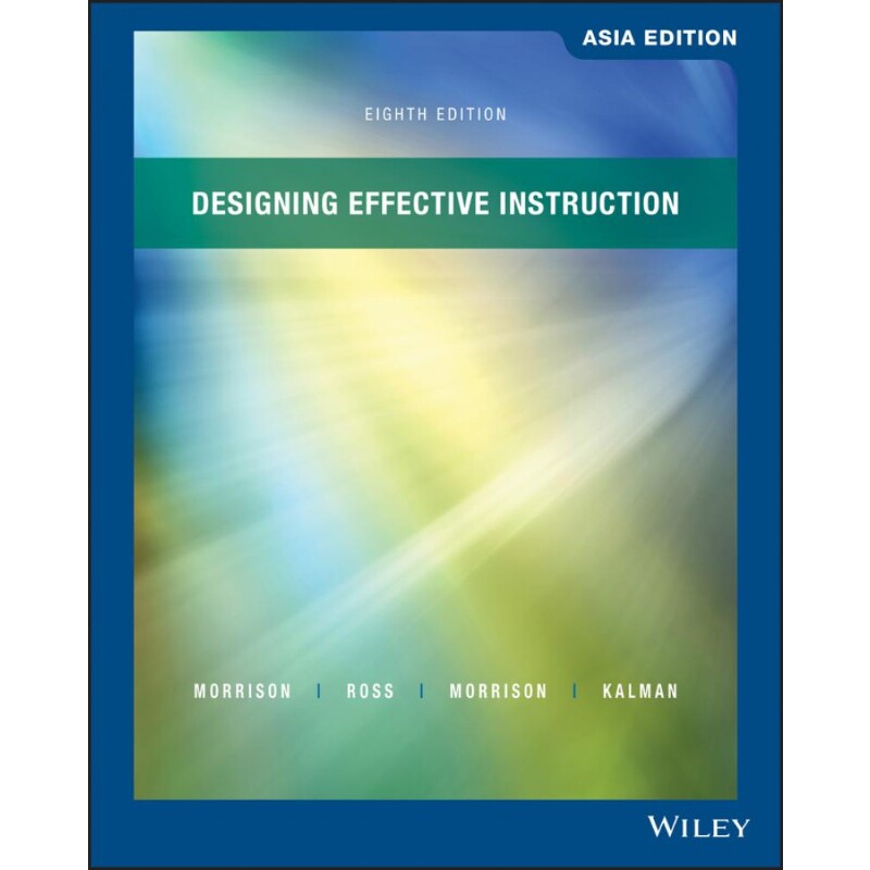 按需印刷不退不换WY Design Effect Instruct 8e Asia Ediition[9781119599135]