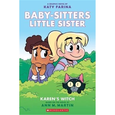 学乐 保姆小妹系列漫画 英文原版 Karen's Witch (Baby-sitters Little Sister Graphic Novel #1): A Graphix Book