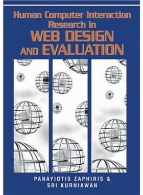 按需印刷Human Computer Interaction Research in Web Design and Evaluation[9781599042466]