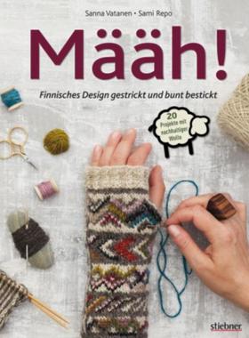 预订【德语】 Määh!:Finnisches Design gestrickt und bunt bestickt. 20 Projekte mit nach