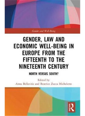 按需印刷不退不换 Gender, Law and Economic Well-Being in Europe f