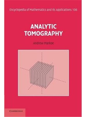 按需印刷不退不换Analytic Tomography[9781107438620]