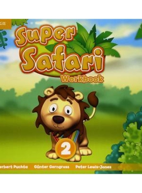 预订不退不换Super Safari American English Level 2 Workbook