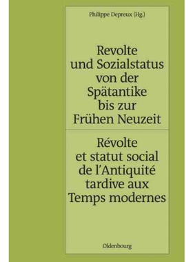 预订DEG Revolte und Sozialstatus von der Sp?tantike bis zur Frühen Neuzeit   Révolte et statut social de
