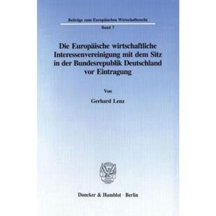 预订【德语】 Die Europaische wirtschaftliche Interesse