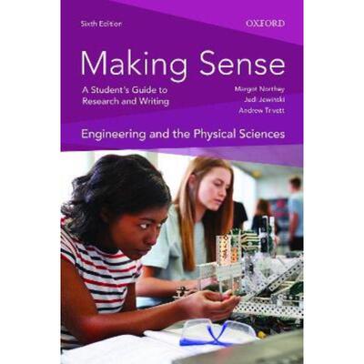 预订Making Sense in Engineering and the Physical Sciences:A Student's Guide to Research and Writing
