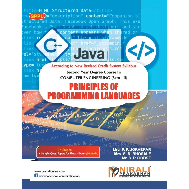 按需印刷不退不换Principles of Programming Languages[9789386353016]