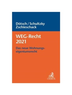 Recht WEG 2021 Das Wohnungseigentumsrecht 预订 neue 德语