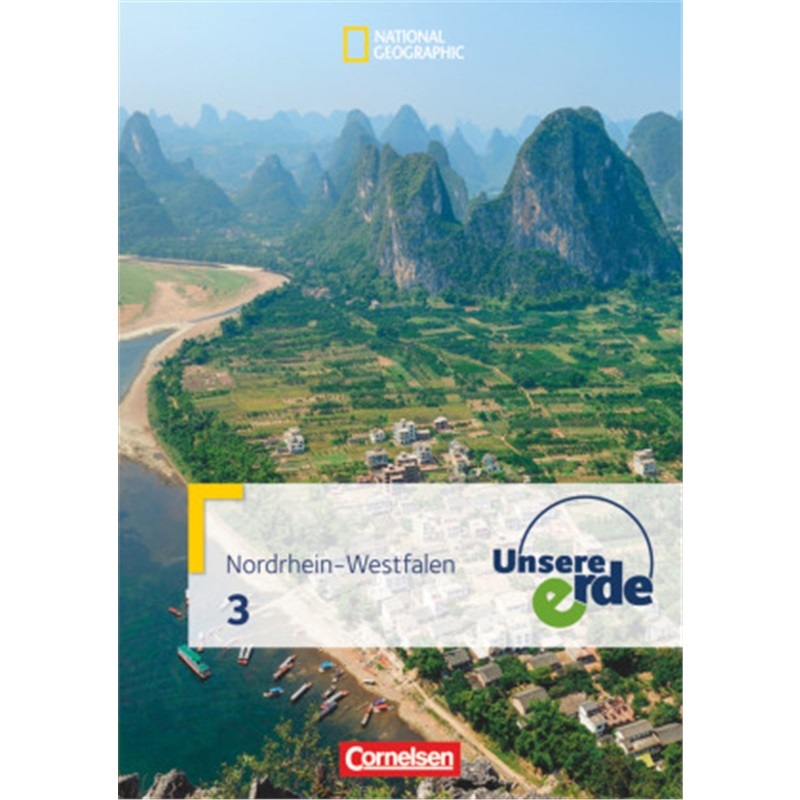 预订【德语】Unsere Erde - Sekundarstufe I - Nordrhein-Westfalen 2011 - Band 3[9783060649372]