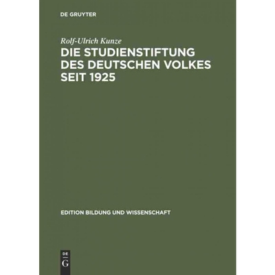 按需印刷不退不换DEG Die Studienstiftung des deutschen Volkes seit 1925[9783050036380]