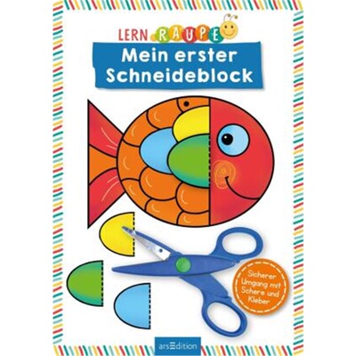 预订【德语】 Lernraupe - Mein erster Schneideblock[4014489128939]