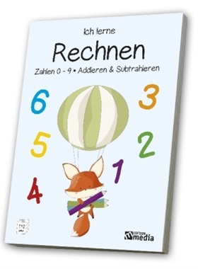 预订【德语】 Ich lerne Rechnen: Zahlen 0 - 9, Addieren & Subtrahieren[4019393986729]