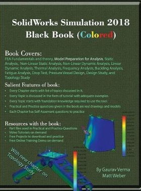 按需印刷SolidWorks Simulation 2018 Black Book (Colored)[9781988722283]