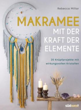 预订【德语】 Elemental Macrame - 20 macramé and crystal projects for balance and beaut