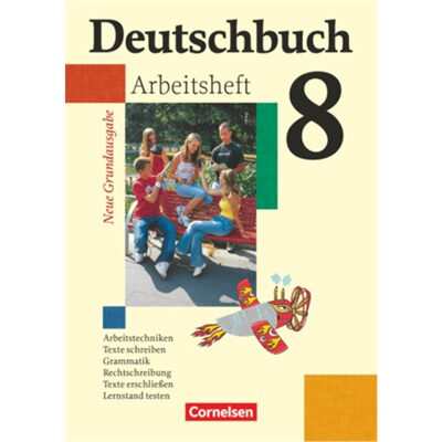 预订不退不换德语 Deutschbuch - Sprach- und Lesebuch - Grundausgabe 2006 - 8. Schuljahr[9783060608058]