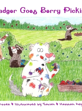 按需印刷Badger Goes Berry Picking[9781365356551]