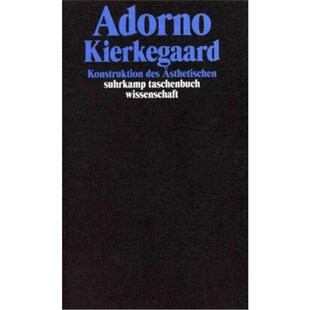 预订【德语】Kierkegaard:Konstruktion des Ästhetischen