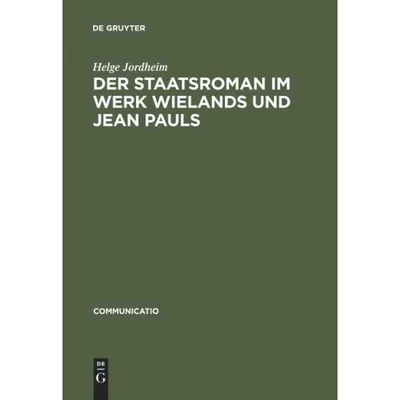 按需印刷DEG Der Staatsroman im Werk Wielands und Jean Pauls[9783484630383]