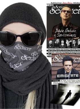 预订【德语】 Sonic Seducer + Titelstory Dave Gahan & Soulsavers + 1 Audio- CD + + Stillvole Mund-Nasen-Abdeckung:+ Sonic