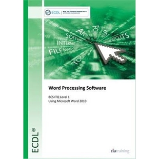 预订不退不换ECDL Processing Word 2010 Software BCS Using Level ITQ